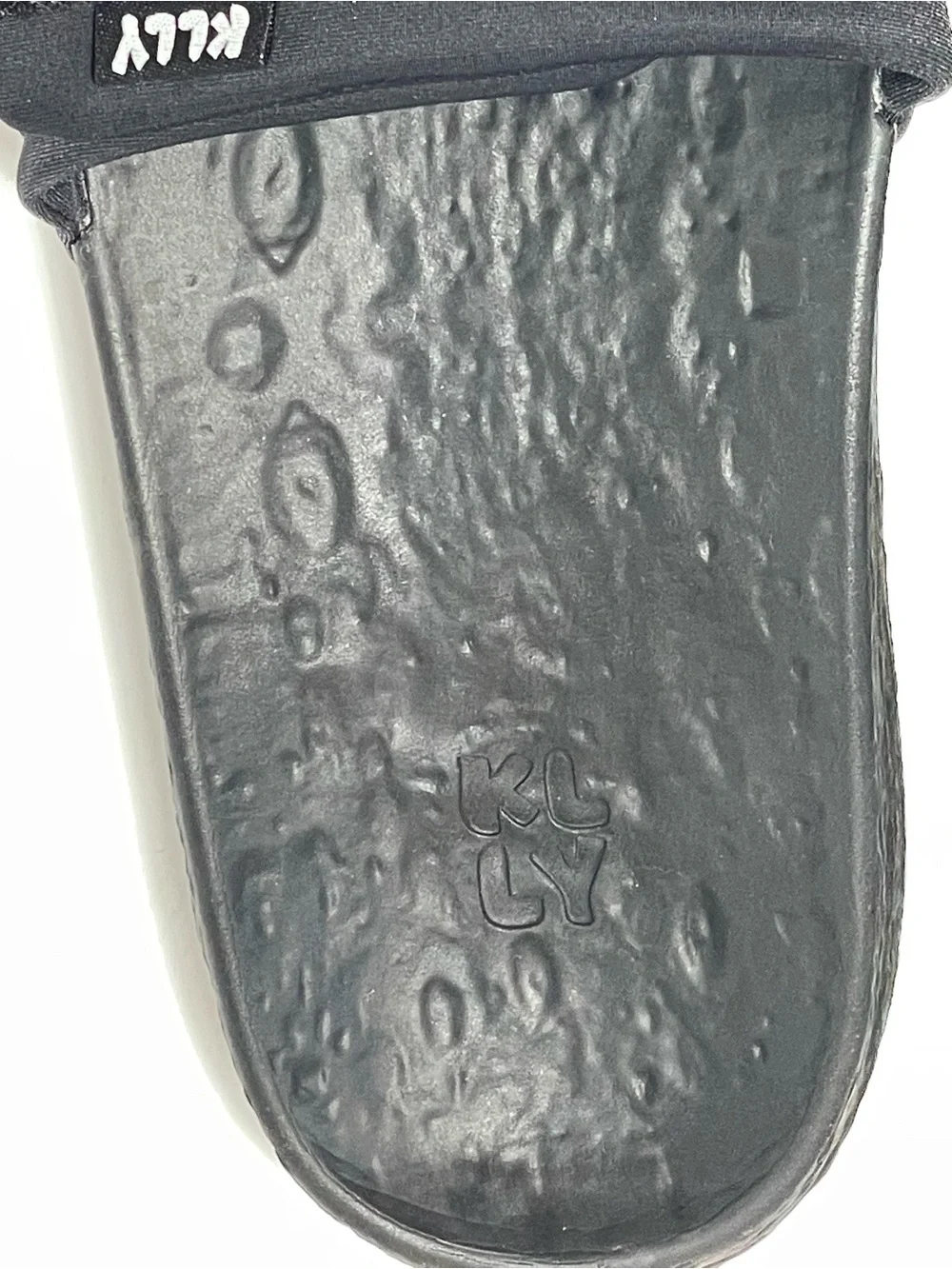 KLLY Black Apollo Adjustable Slide Sandals Men’s 12